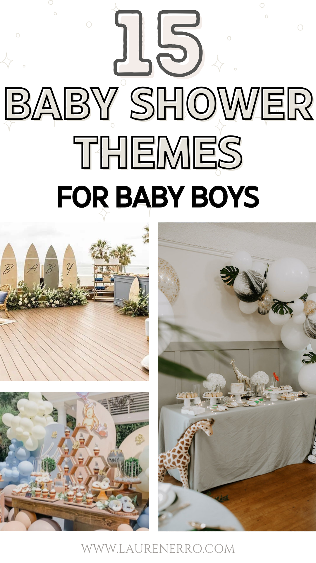 15 Baby Boy Shower Themes