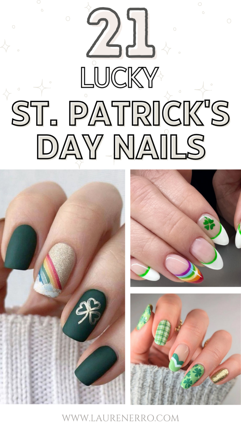 21 St. Patrick's Day Nails to Bring You Luck