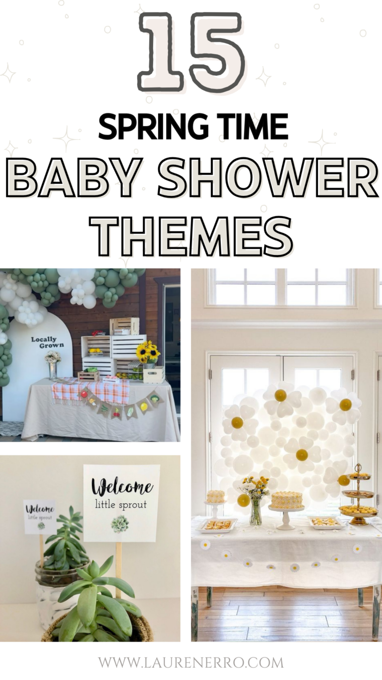 Spring Baby Shower Ideas